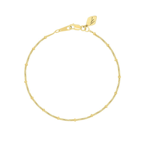DOTTED BRACELET GOLD